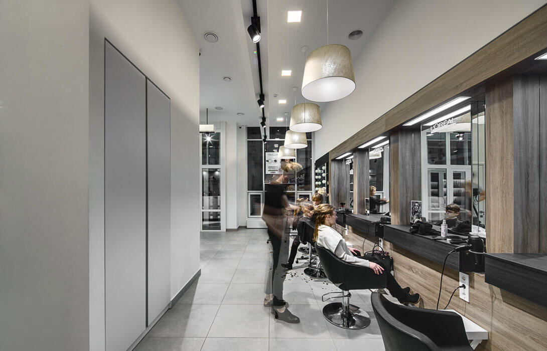 Освещение салонов красоты: проектирование и подбор света