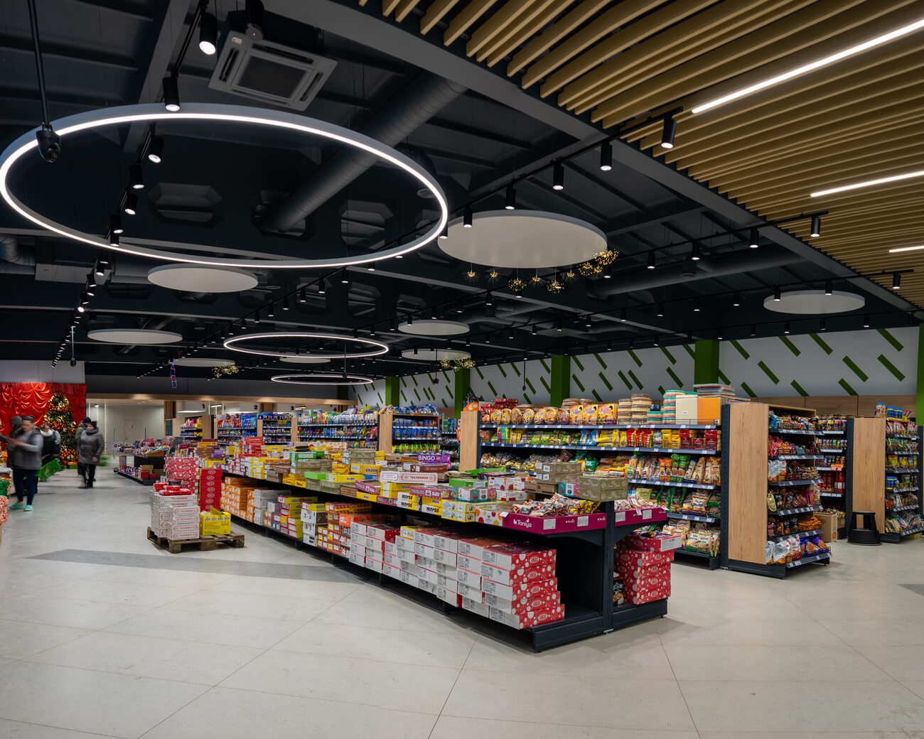 TENDO - освітлення супермаркету у місті Сарни